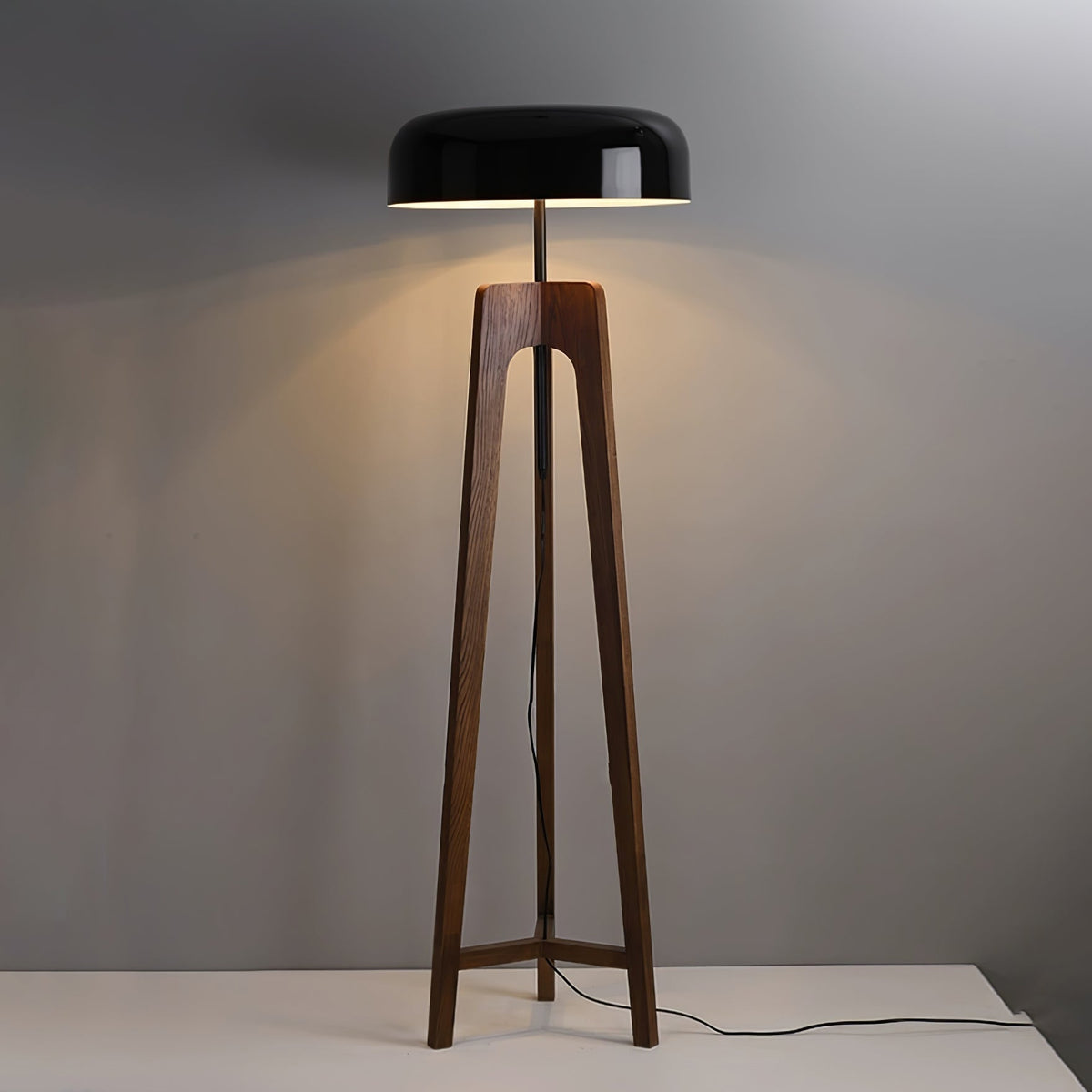 Kovain lámpara de pie de madera minimalista