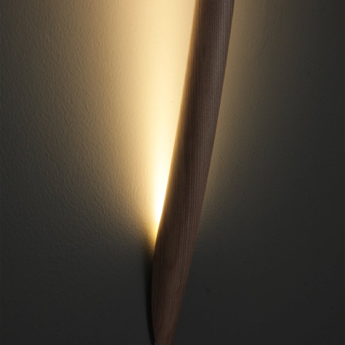 Evvinos aplique de pared moderno minimalista lineal de madera