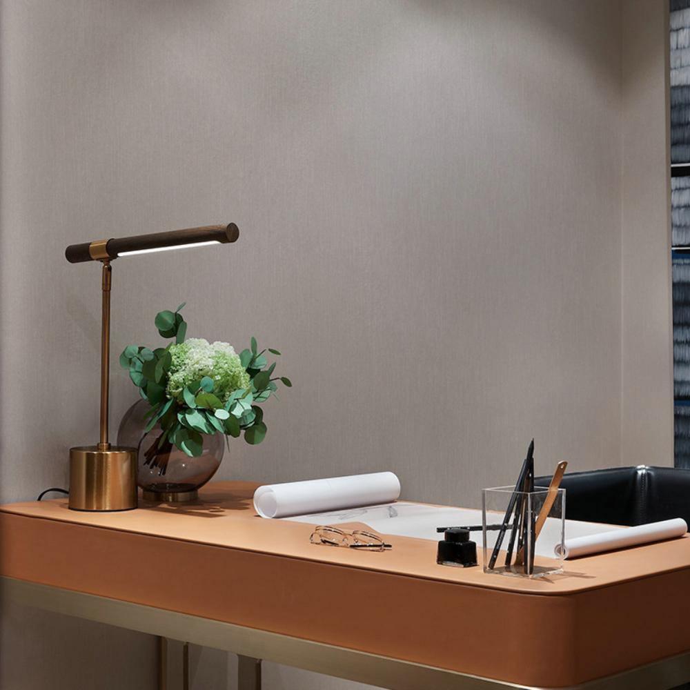 Elauine lámpara de mesa lineal minimalista
