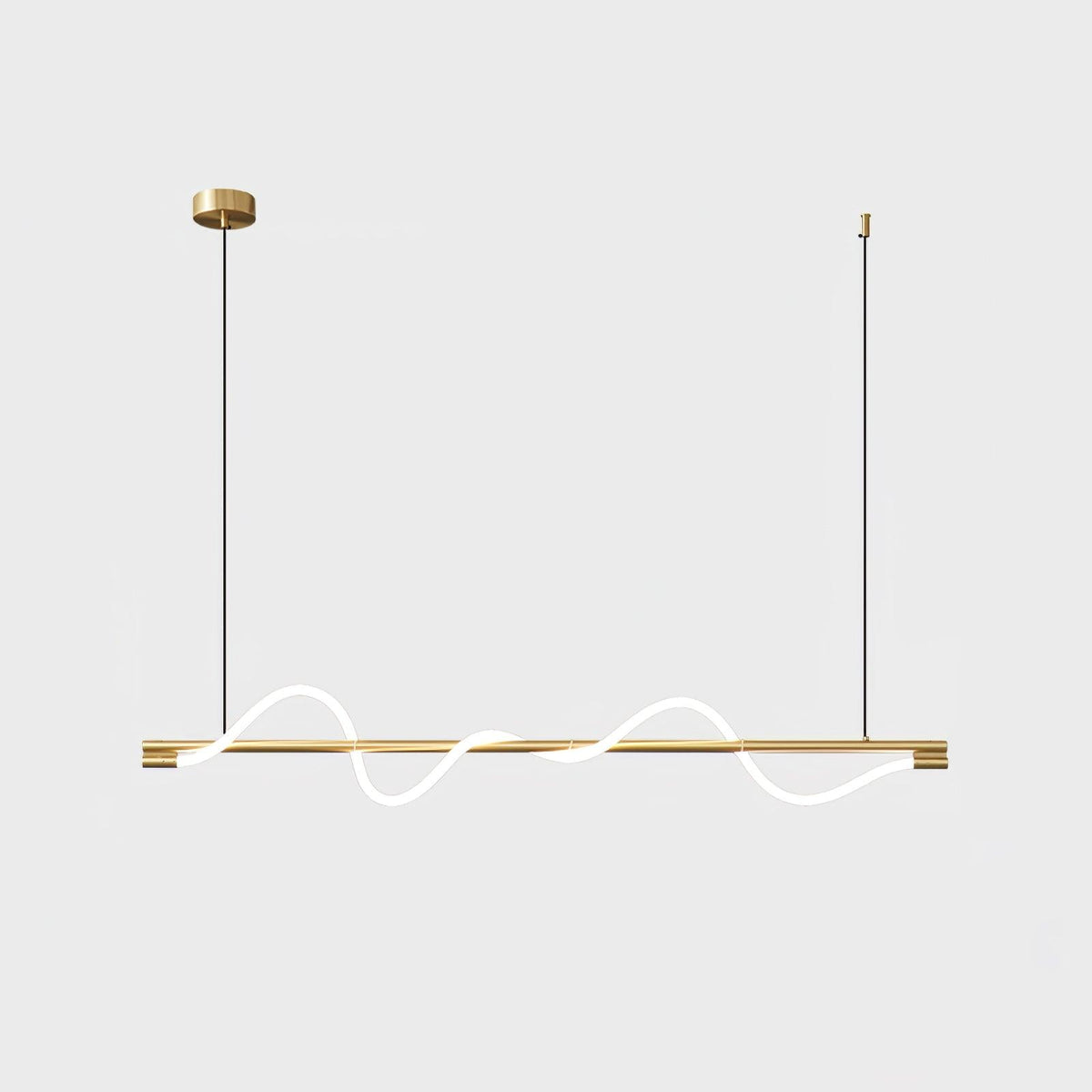Pulse lámpara colgante minimalista de latón