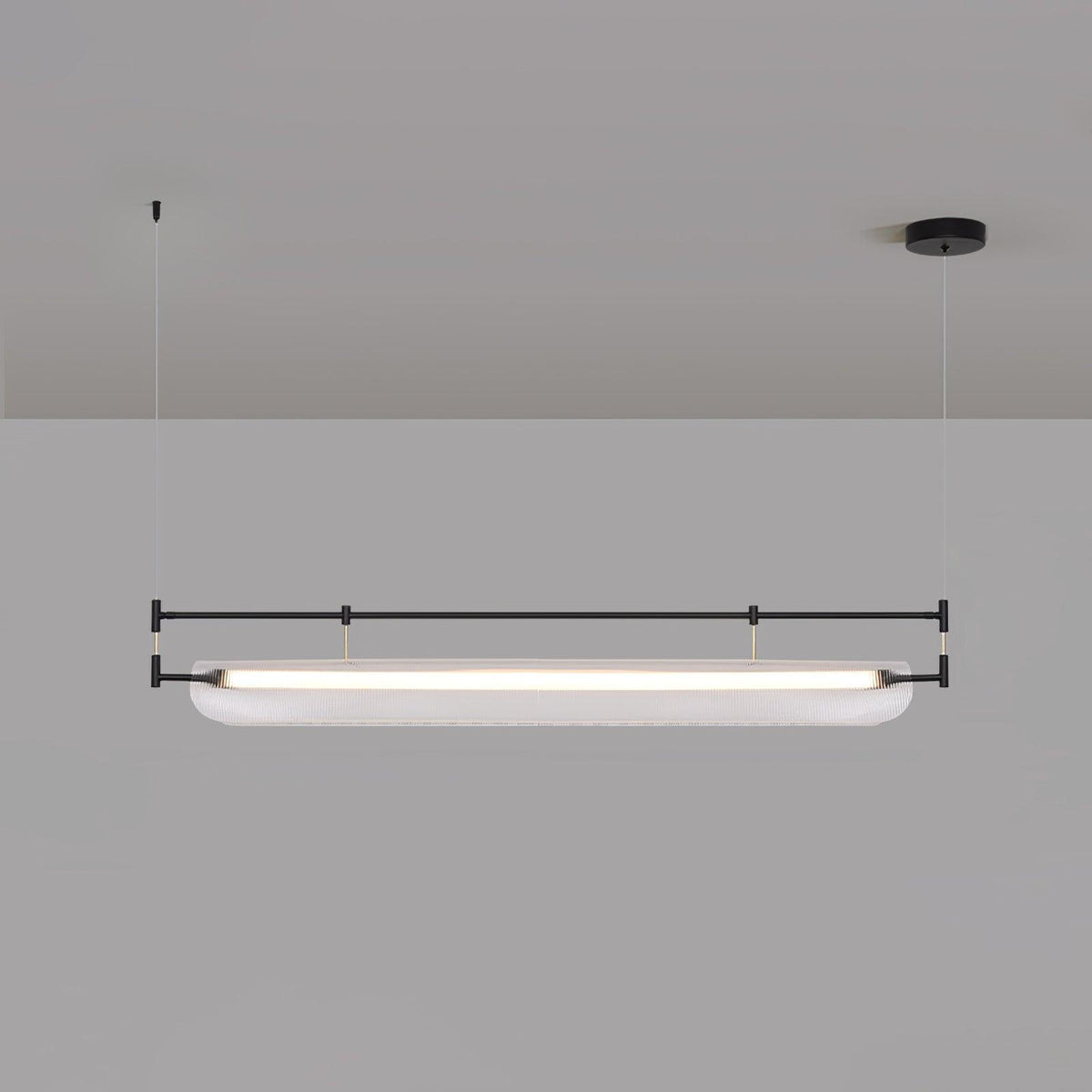 Lustra Lámparas de araña Minimalista Lineal Largo