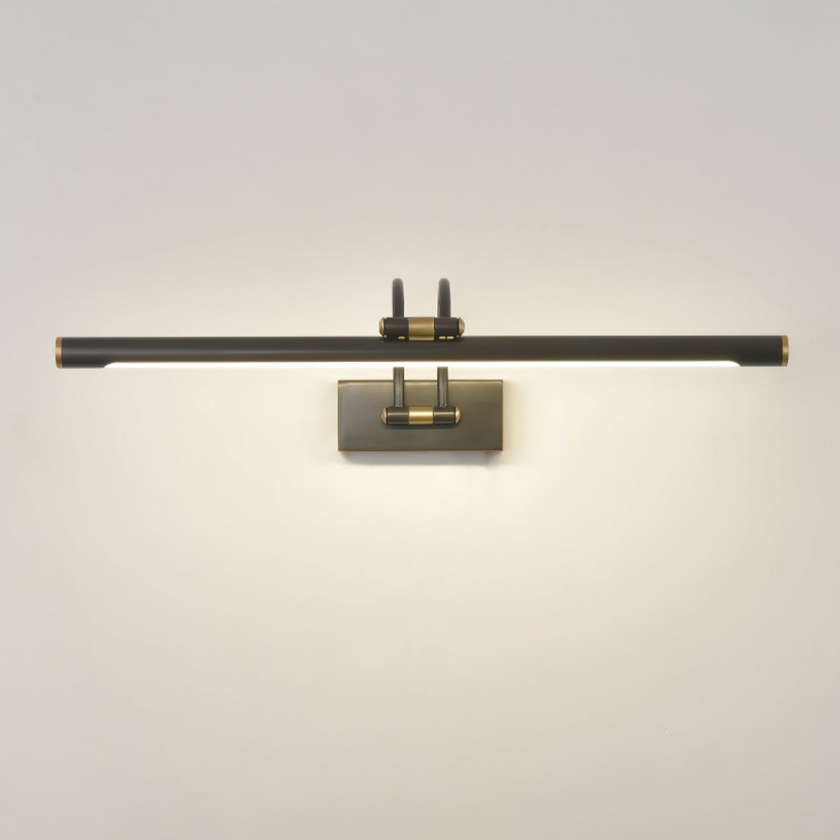 Solarielle aplique de pared lineal en latón para espejo
