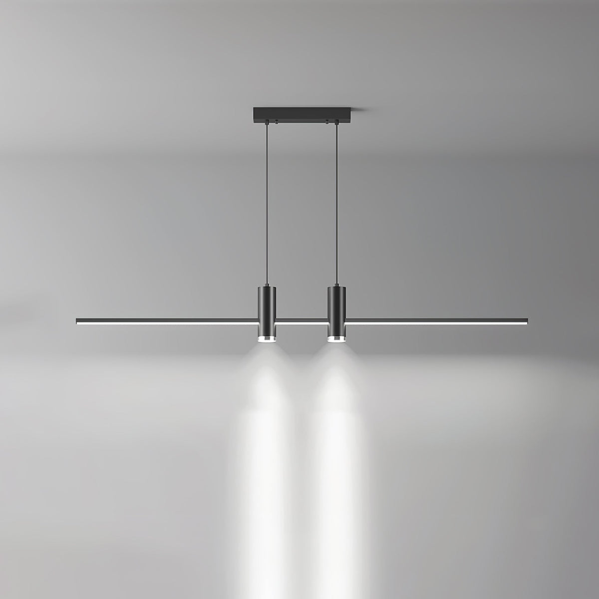 Auroaine lámpara colgante dorada minimalista para comedor