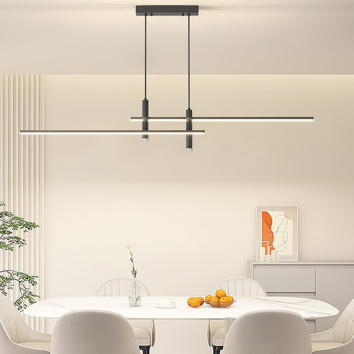Arisha Lámpara Colgante Lineal Moderna para Comedor