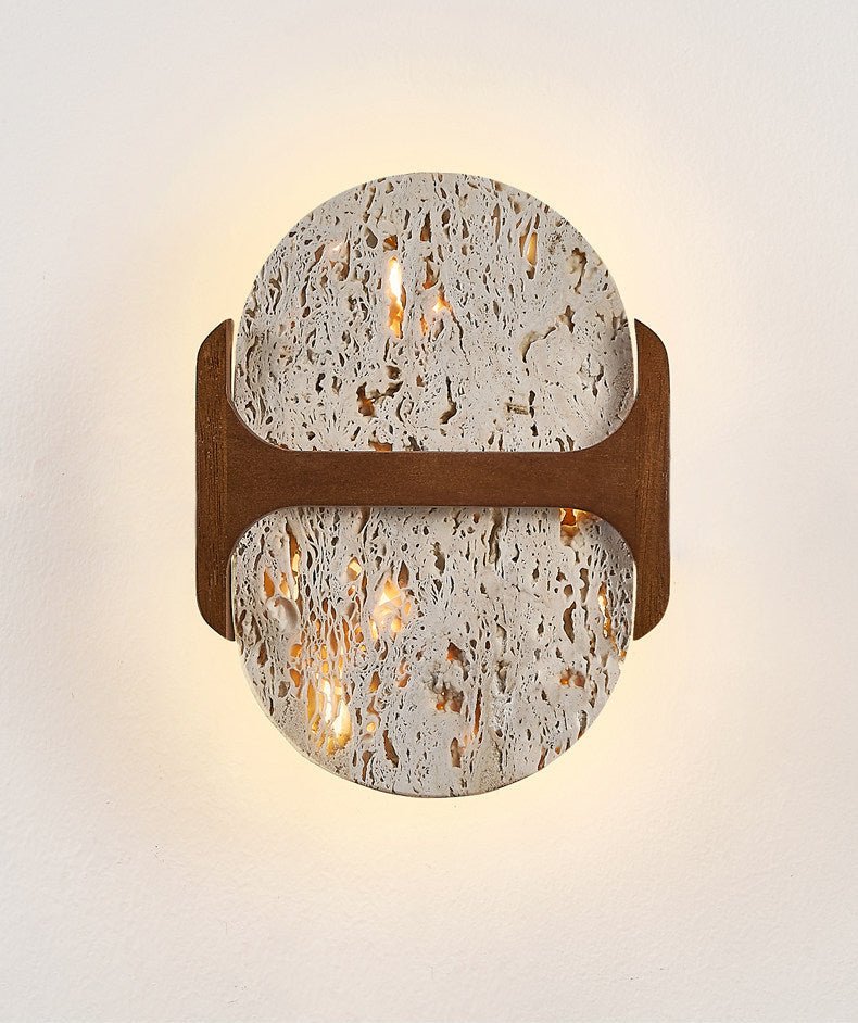 Seriaya aplique de pared travertino