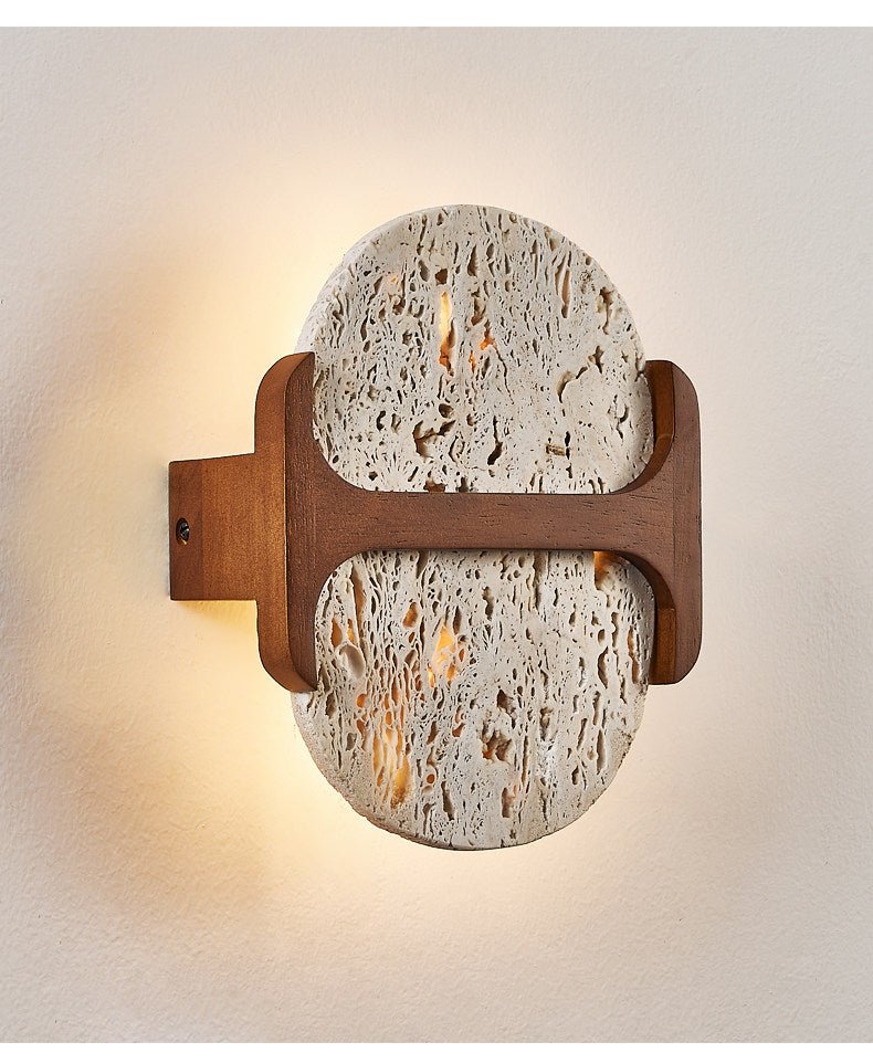 Seriaya aplique de pared travertino
