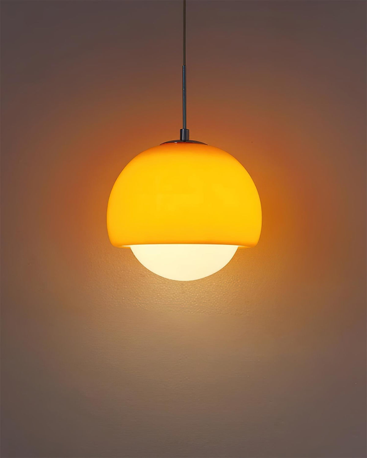 Lipko lámpara colgante de vidrio esfera moderna colorida