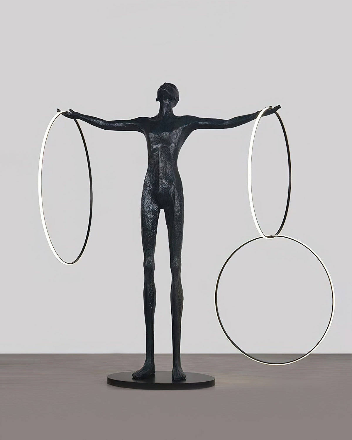 Hoops lámpara de pie