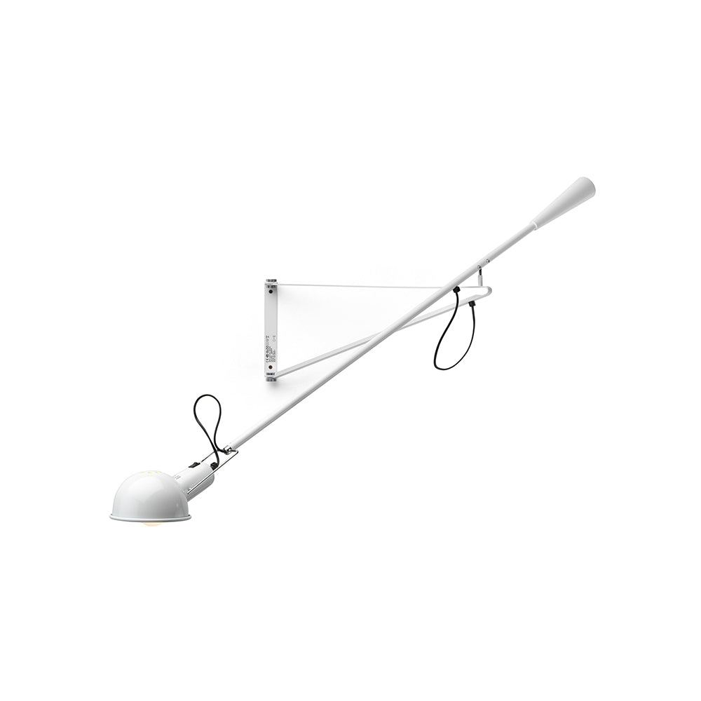 Vellaro aplique de pared con brazo oscilante largo
