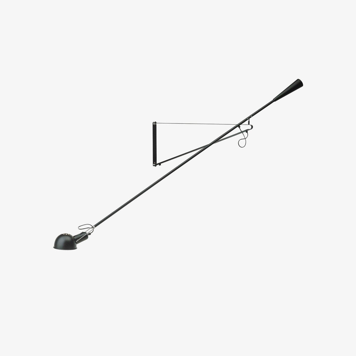Vellaro aplique de pared con brazo oscilante largo