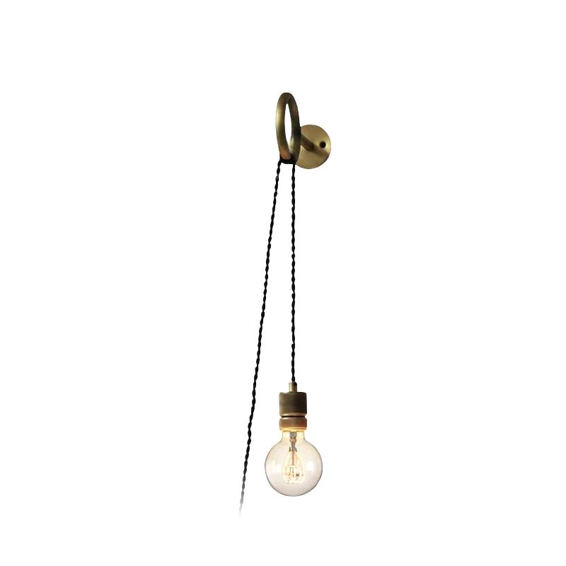 Evmaror aplique de pared elegancia minimalista de vidrio