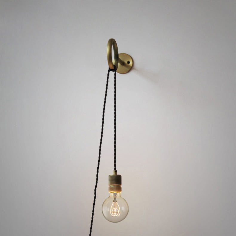 Evmaror aplique de pared elegancia minimalista de vidrio