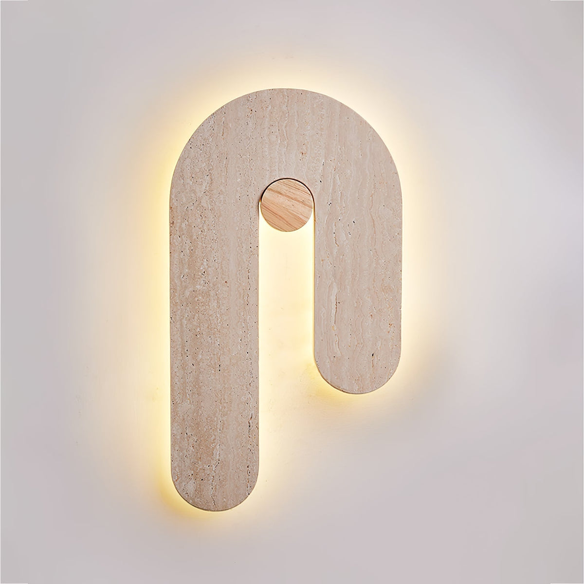 Ithaus aplique de pared travertino