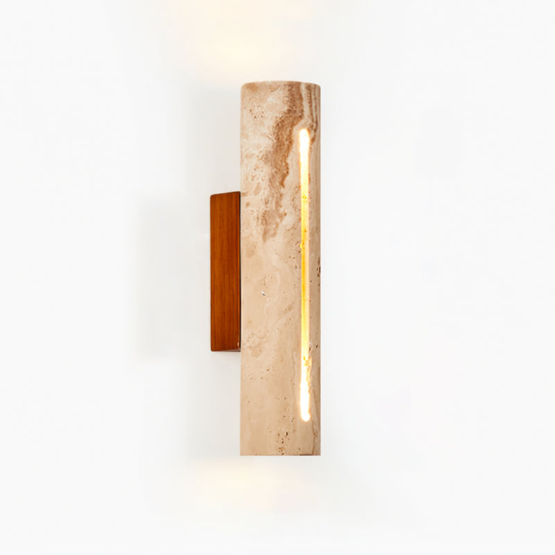 Nissa aplique de pared travertino