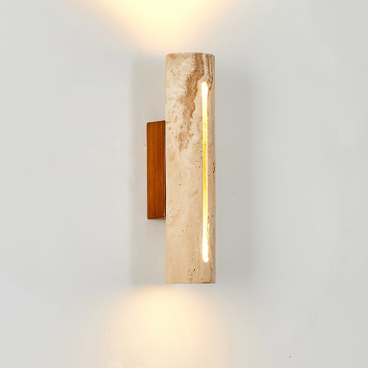 Nissa aplique de pared travertino