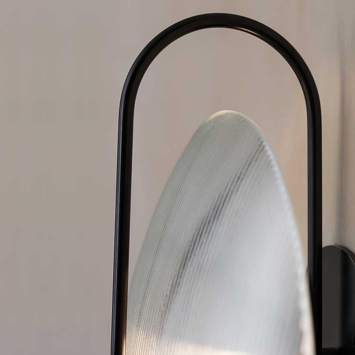 Ivsilan aplique de pared moderno minimalista de vidrio