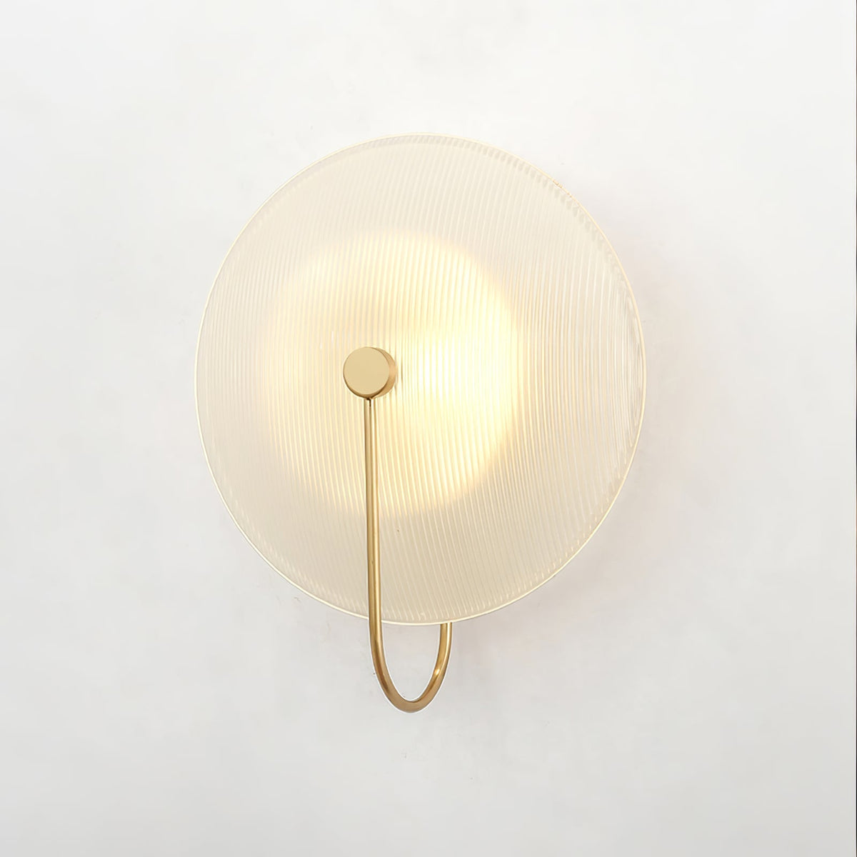 Ivsilan aplique de pared moderno minimalista de vidrio