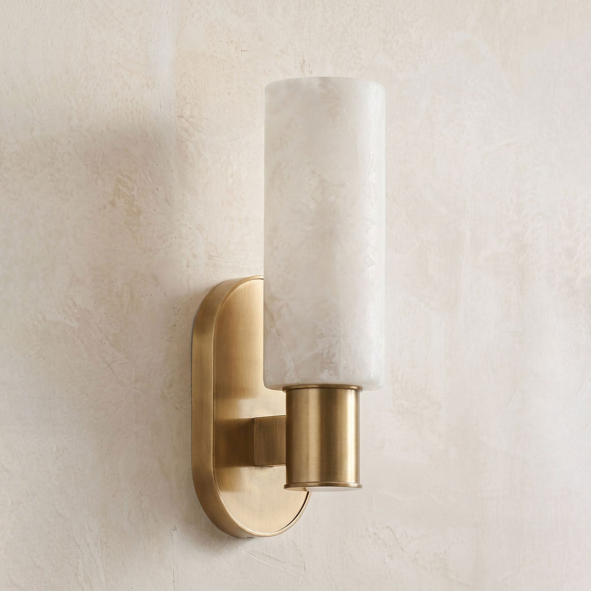 Perrymere Aplique de pared de alabastro