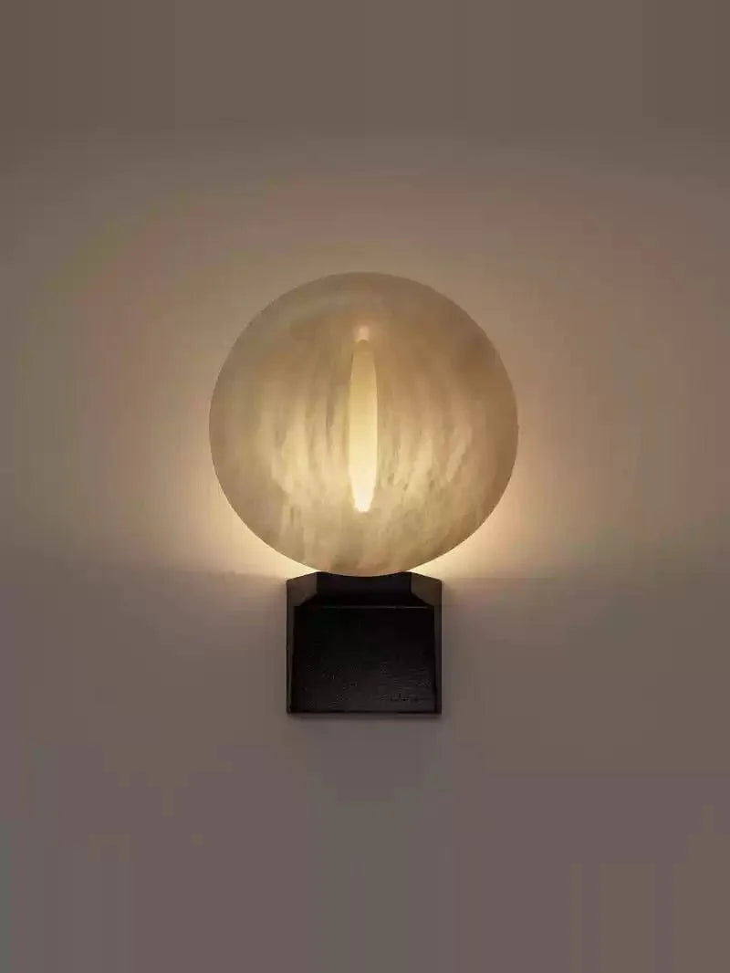 Eirion Rift aplique de pared alabastro