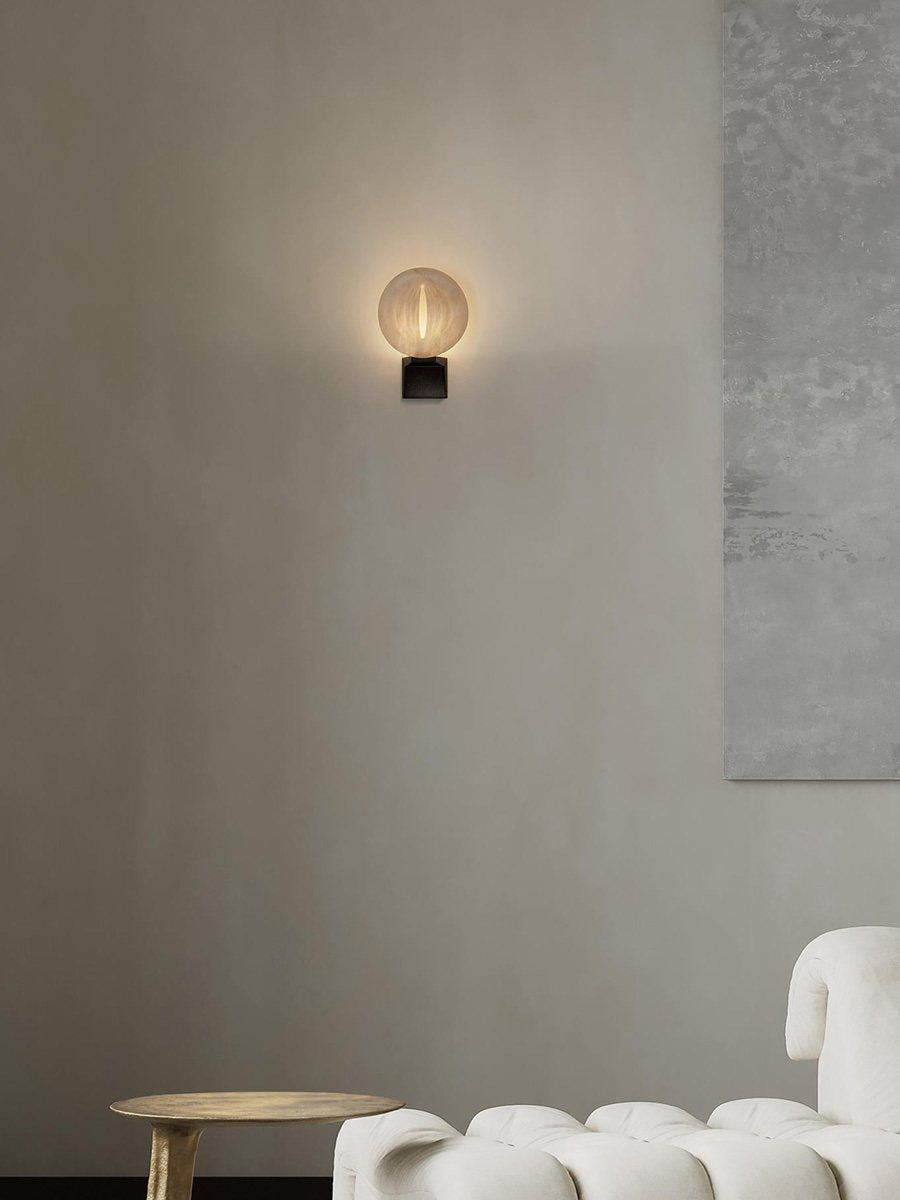 Eirion Rift aplique de pared alabastro