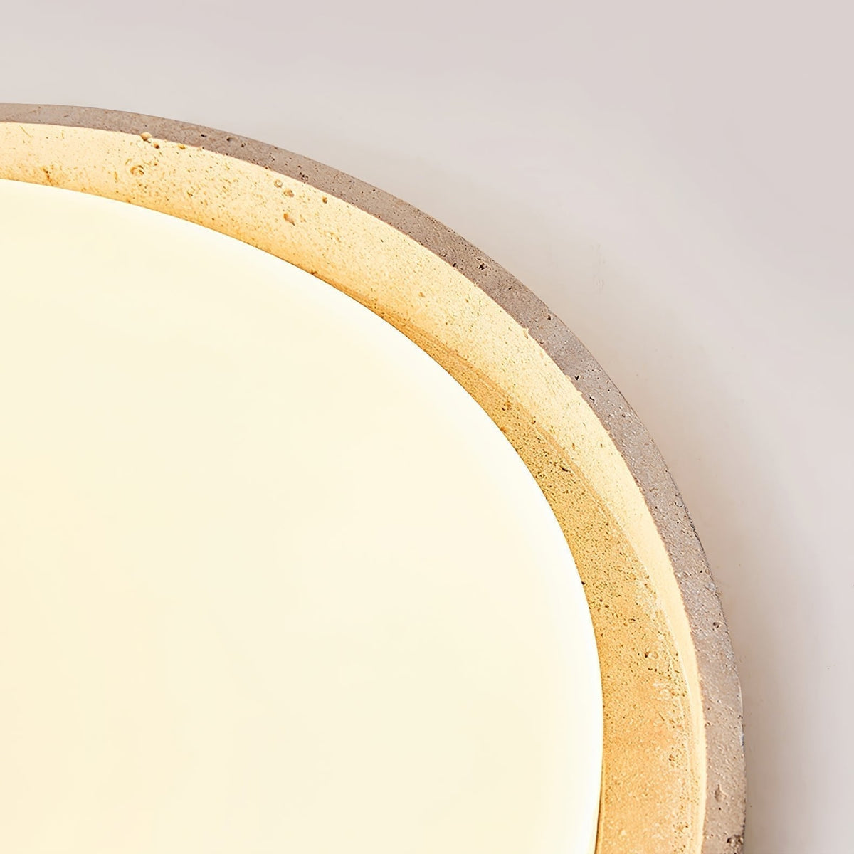 Vanoren Luz de Techo Minimalista de Travertino