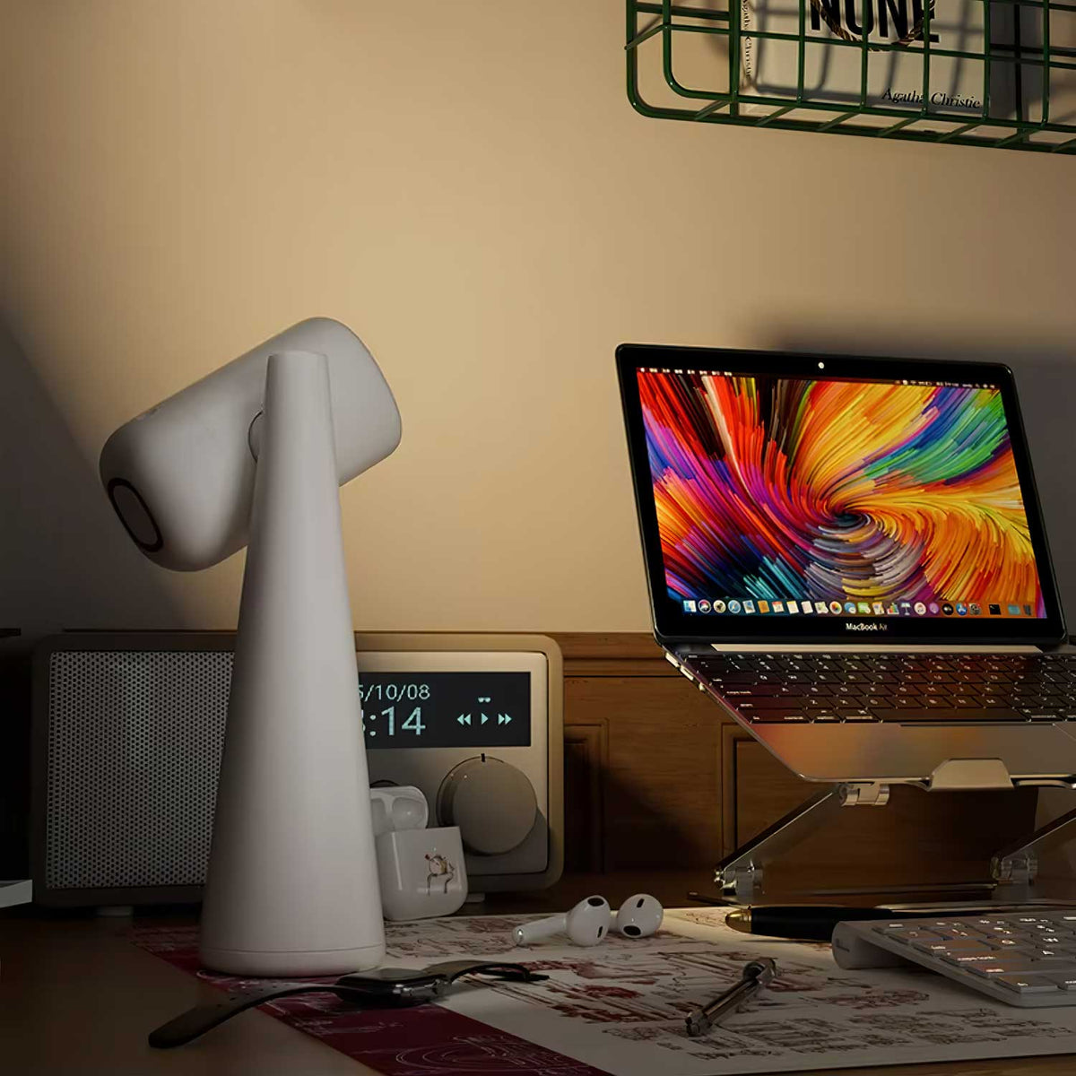 Samson lámpara de mesa minimalista