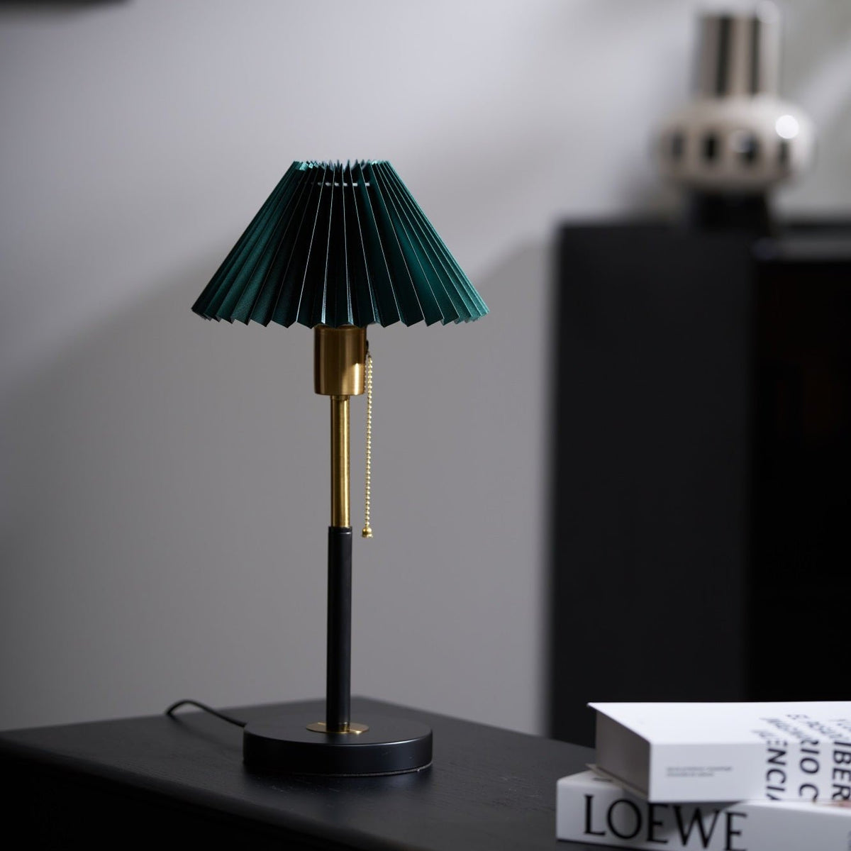 Mevzo lámpara de mesa minimalista de cerámica