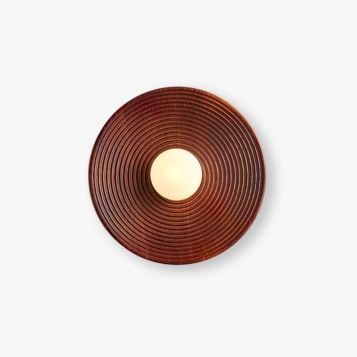 Aldenise aplique de pared de madera estilo nórdico con contorno artístico