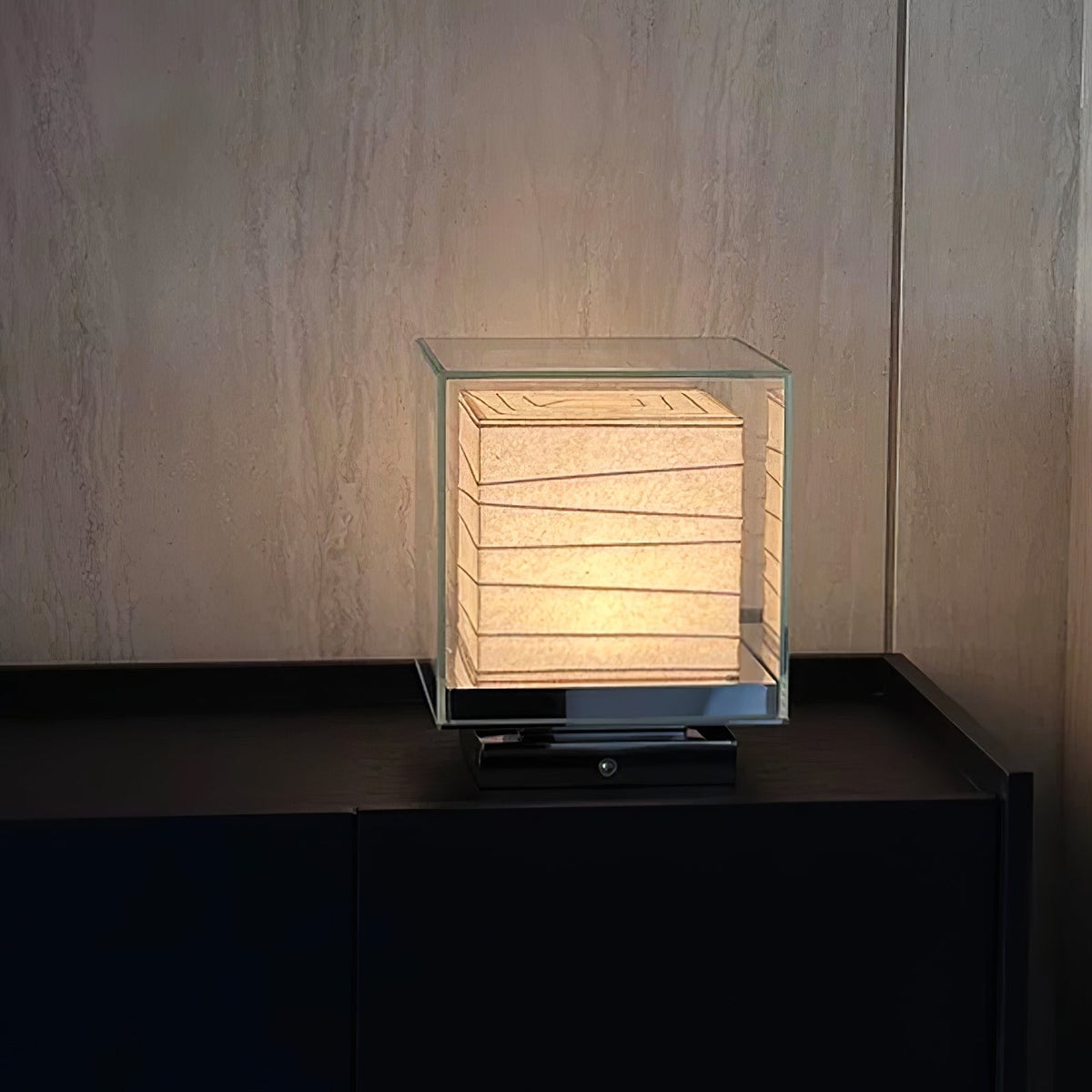 Pryn lámpara de mesa Cube