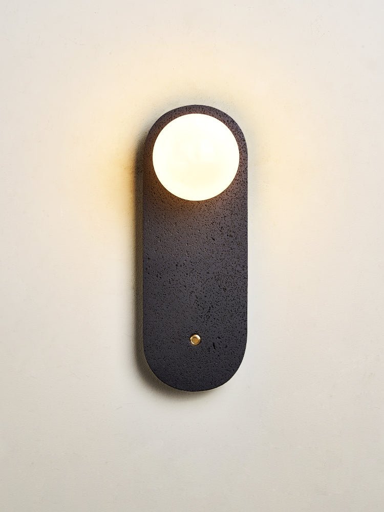 Taveella aplique de pared travertino negro