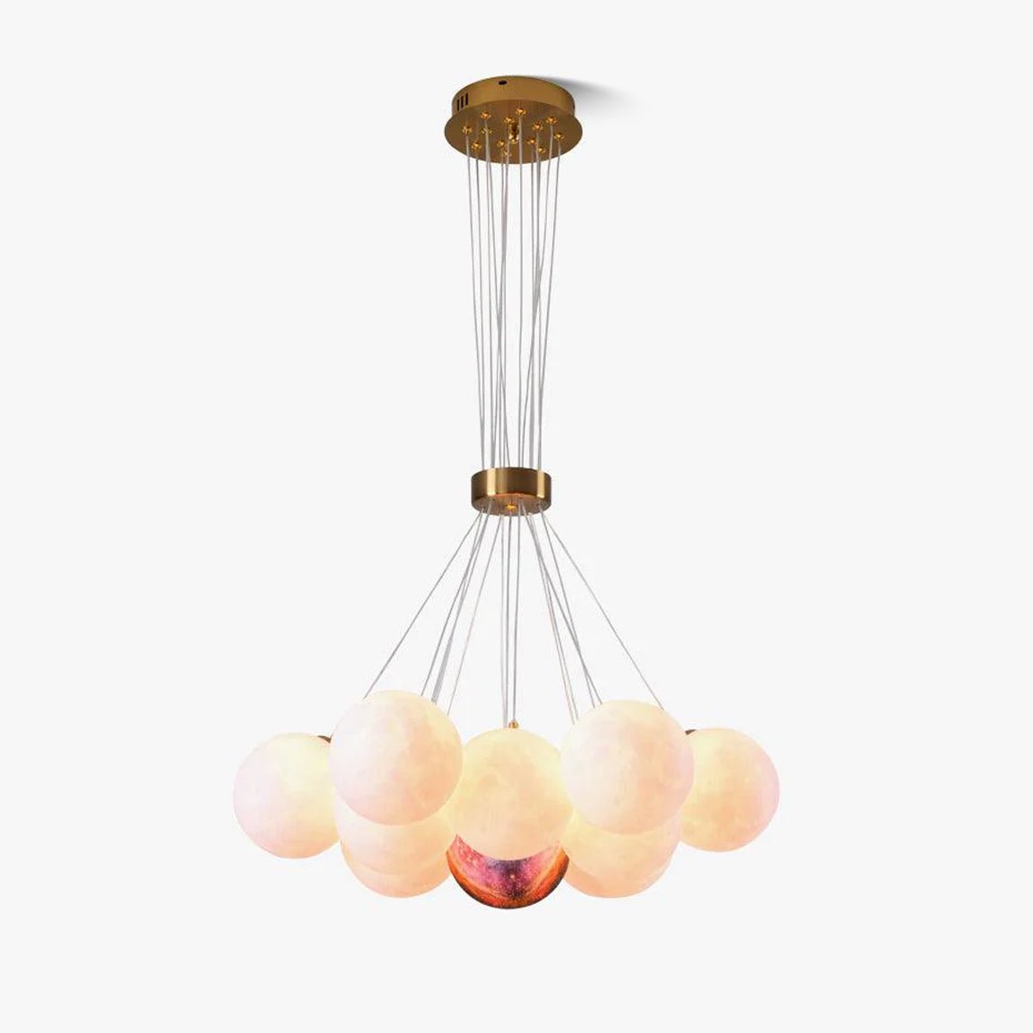 Sevenu lámpara colgante Glam Artística