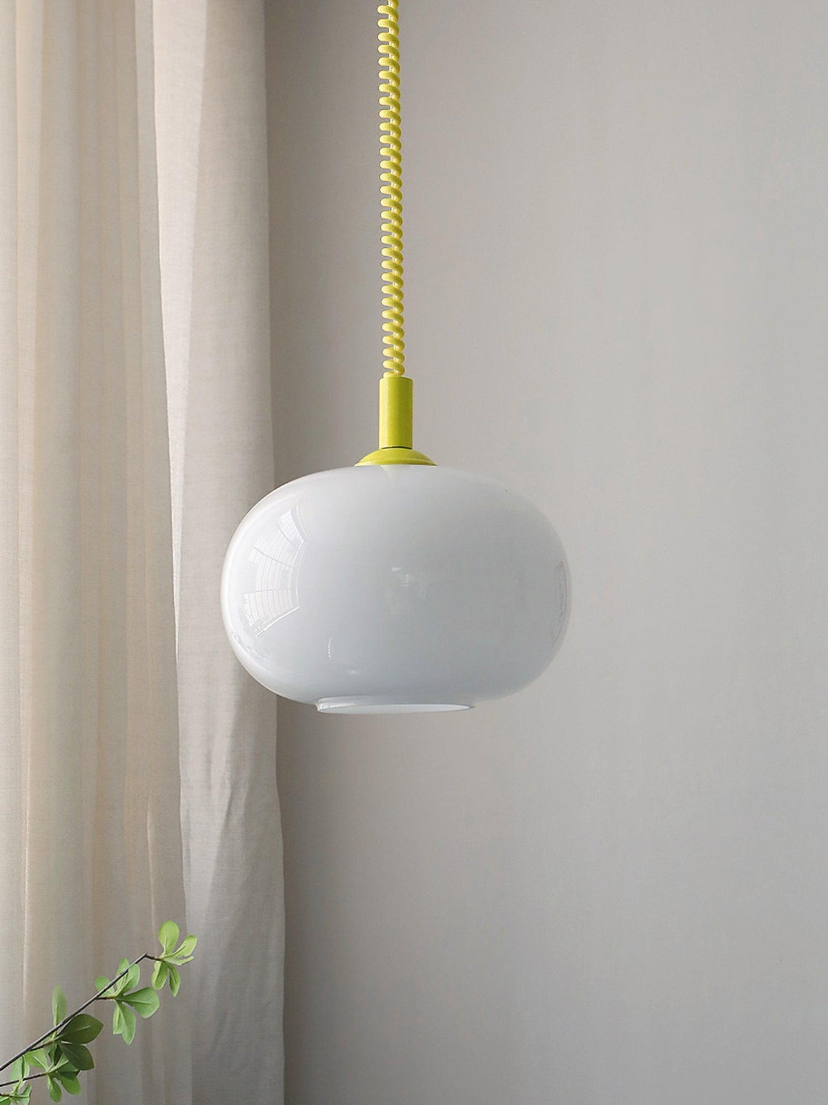 Euvora vidrio lámpara colgante de estilo clásico
