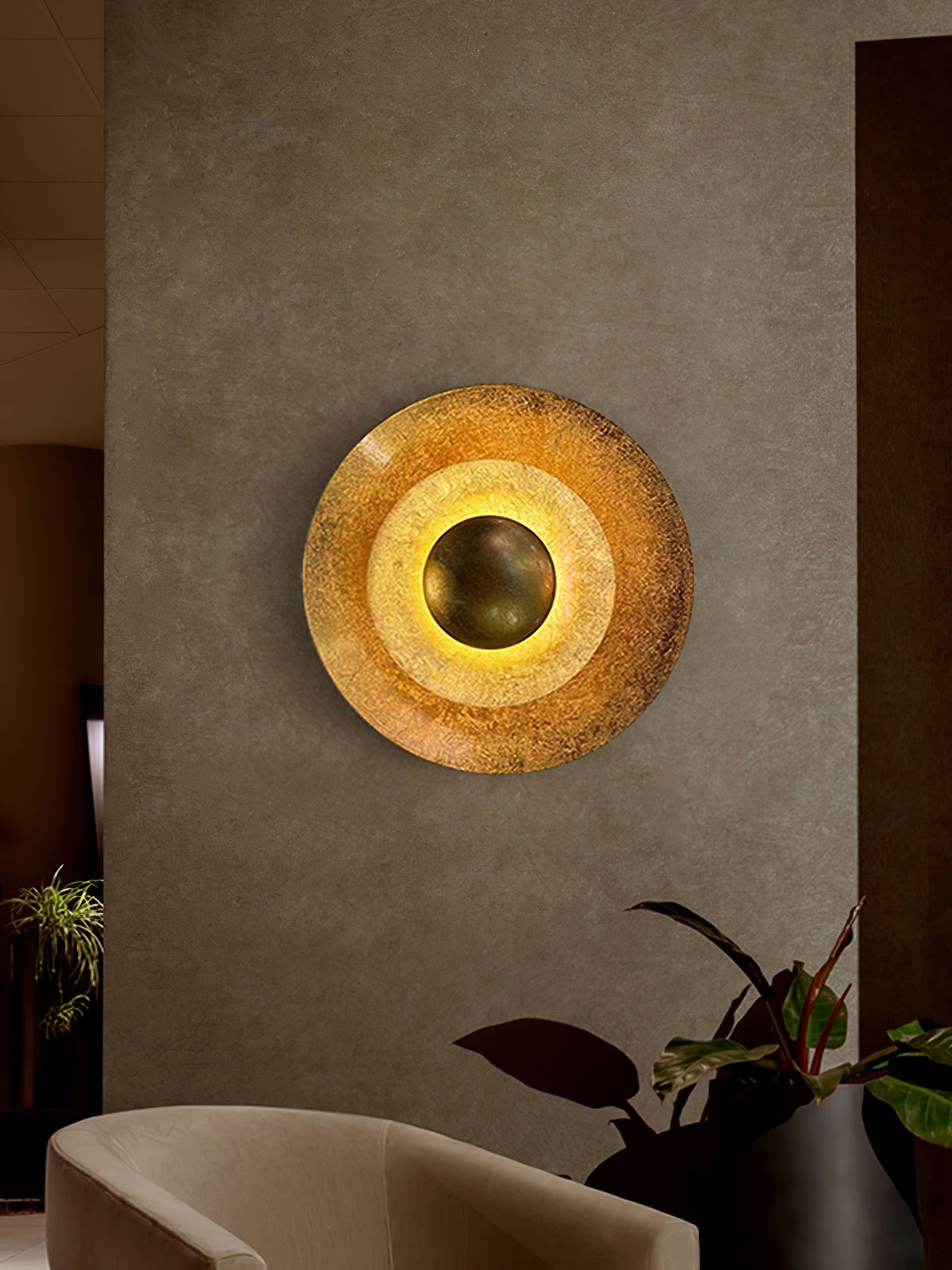 Solaris aplique de pared vintage