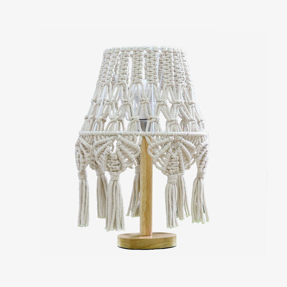 Tassara lámpara de mesa de madera