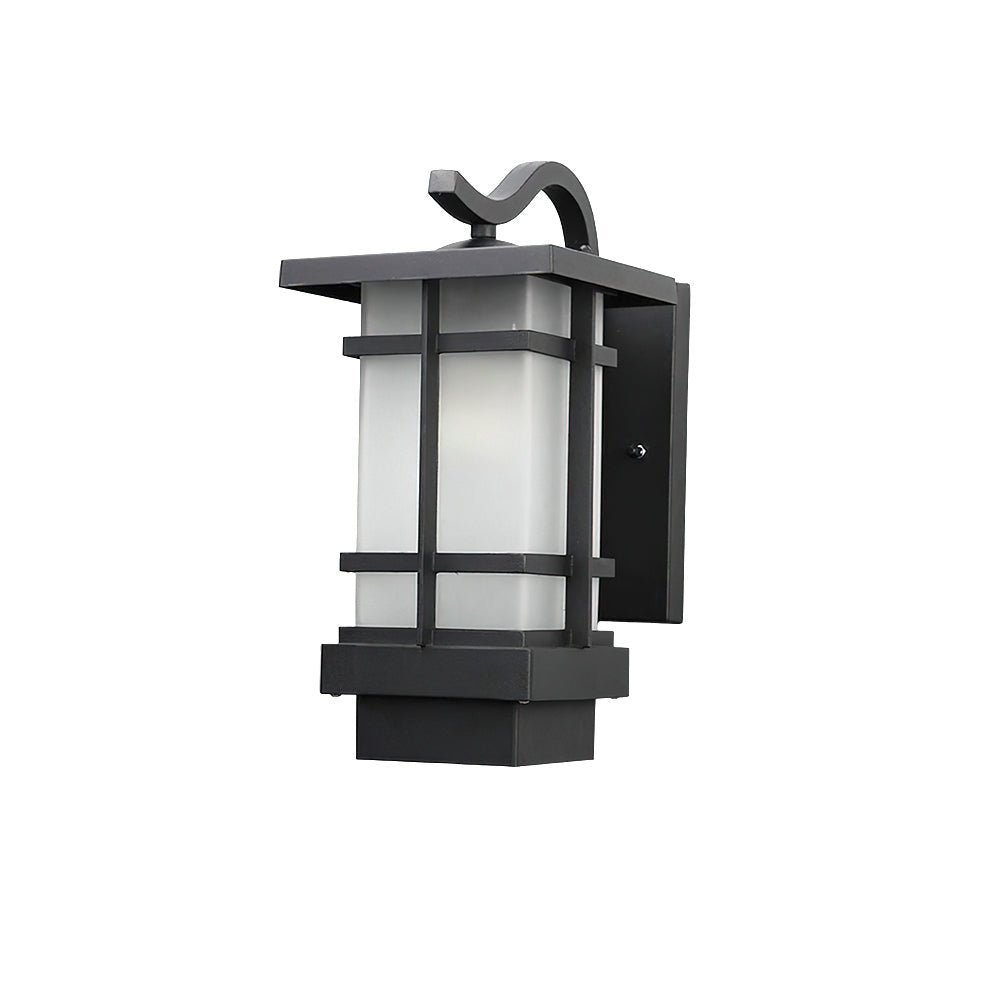 Madison aplique de pared Lámpara de pared exterior única de vidrio