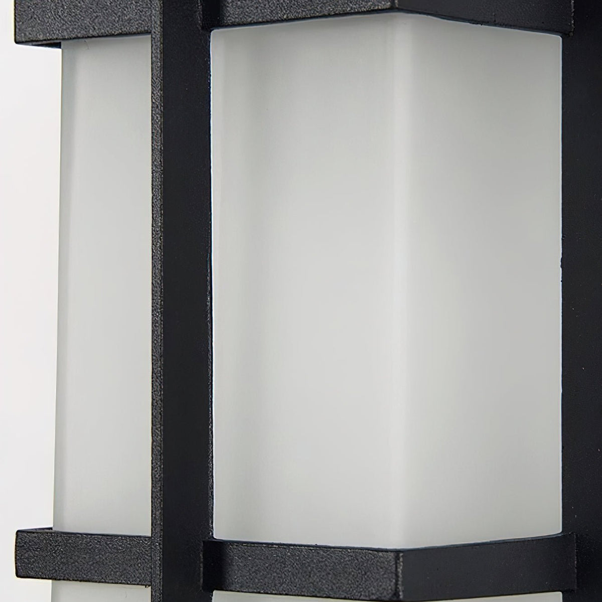 Madison aplique de pared Lámpara de pared exterior única de vidrio
