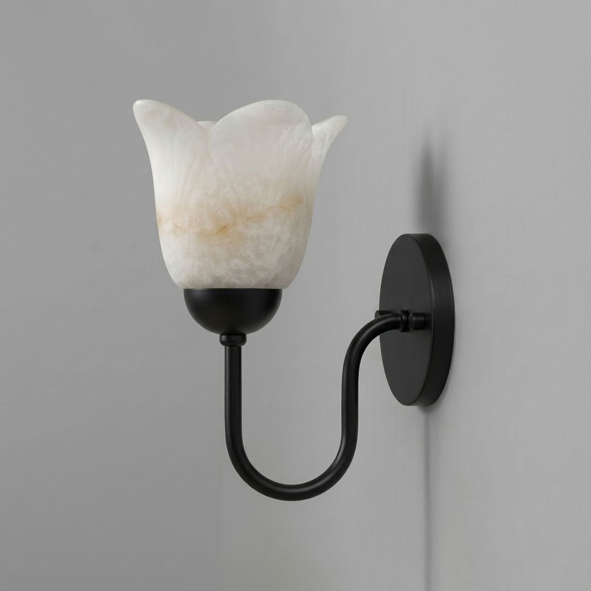 Bexford Aplique de pared de alabastro