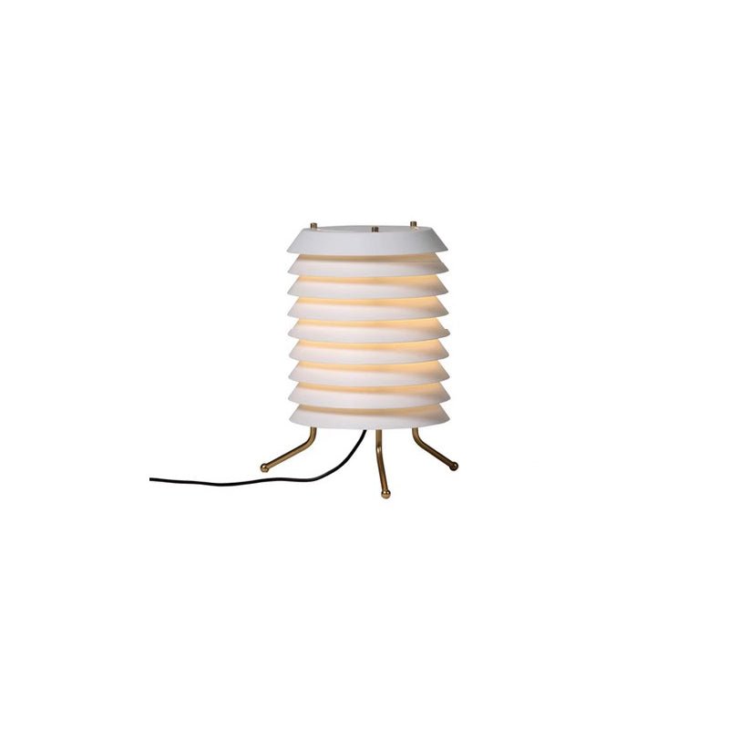 Orelelette lámpara de mesa Lattice escandinava