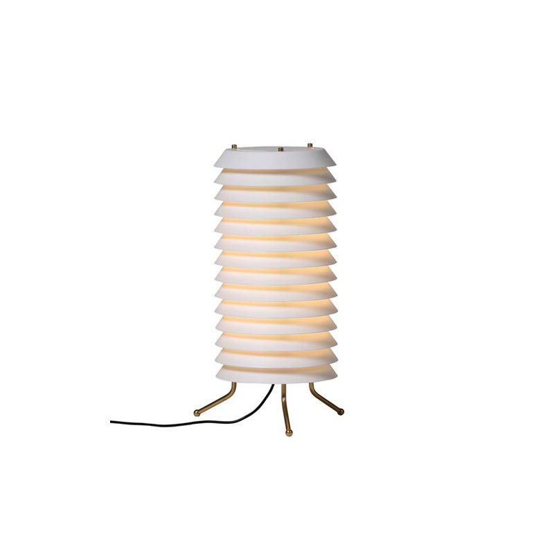 Orelelette lámpara de mesa Lattice escandinava