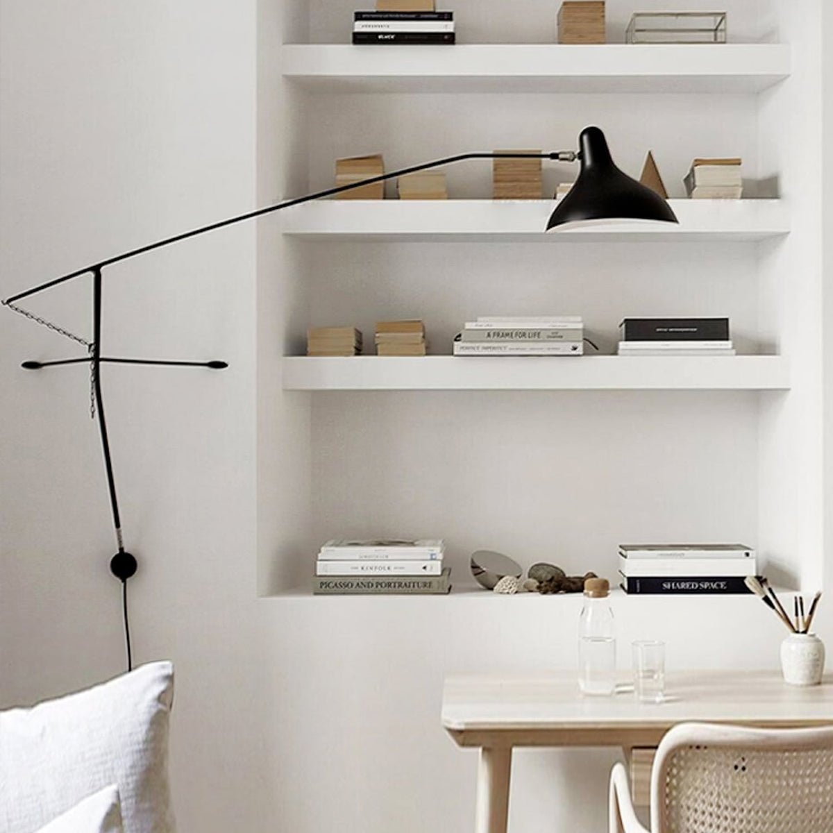 Ivsolarae aplique de pared moderno y minimalista