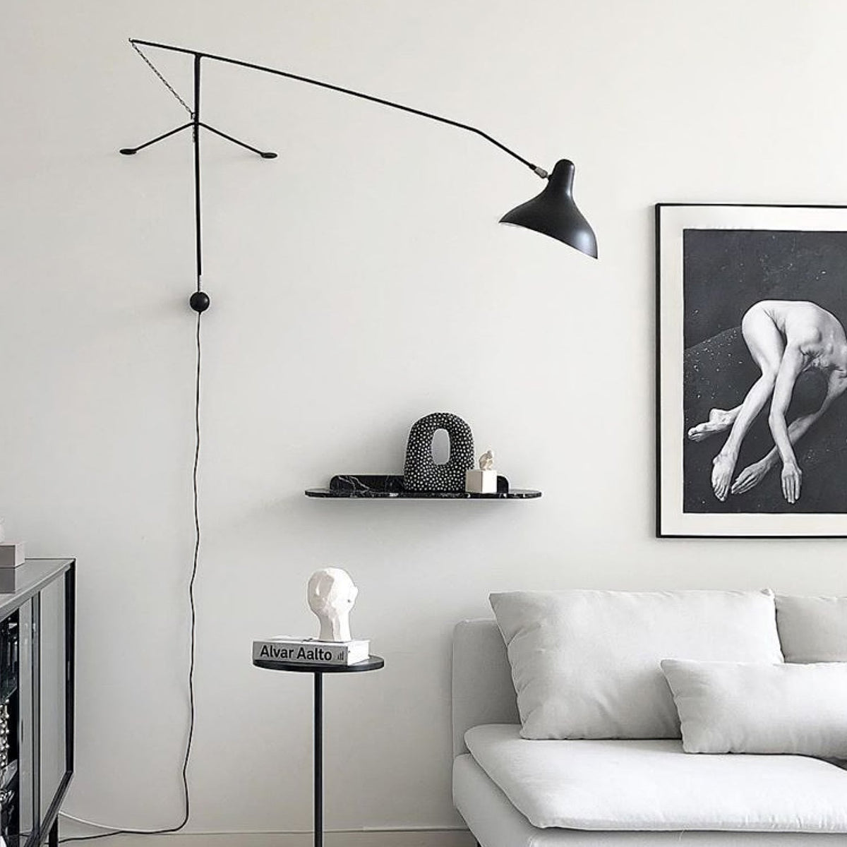Ivsolarae aplique de pared moderno y minimalista