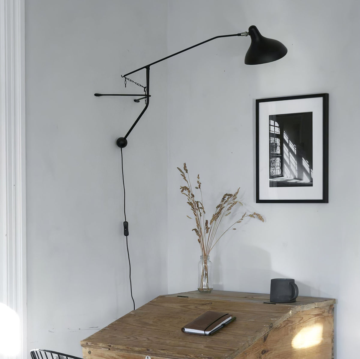 Ivsolarae aplique de pared moderno y minimalista
