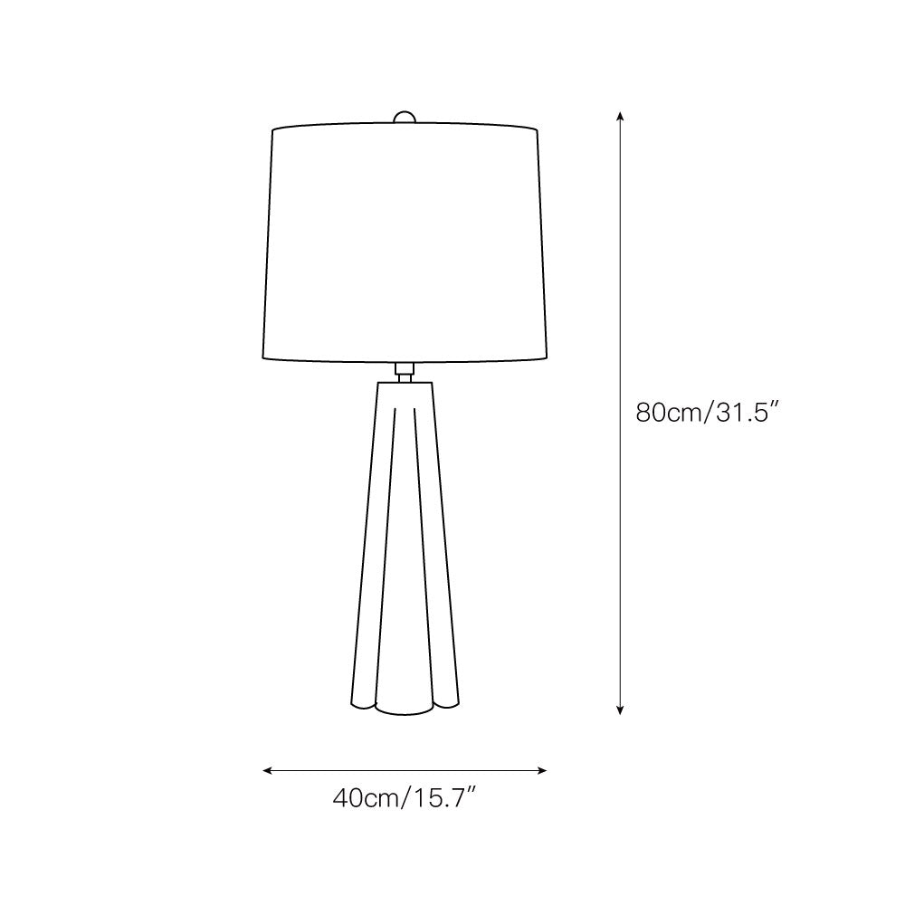 Rivoraine lámpara de mesa