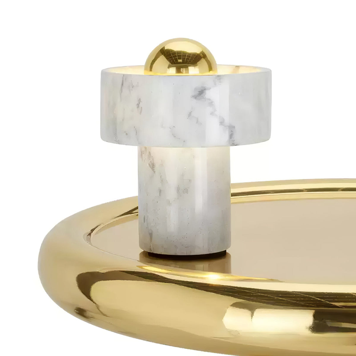 Petoaine lámpara de mesa de mármol Aura