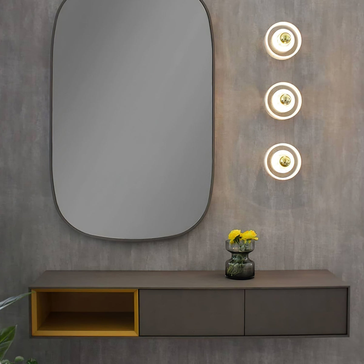 Aurvelora aplique de pared de mármol con diseño nórdico art