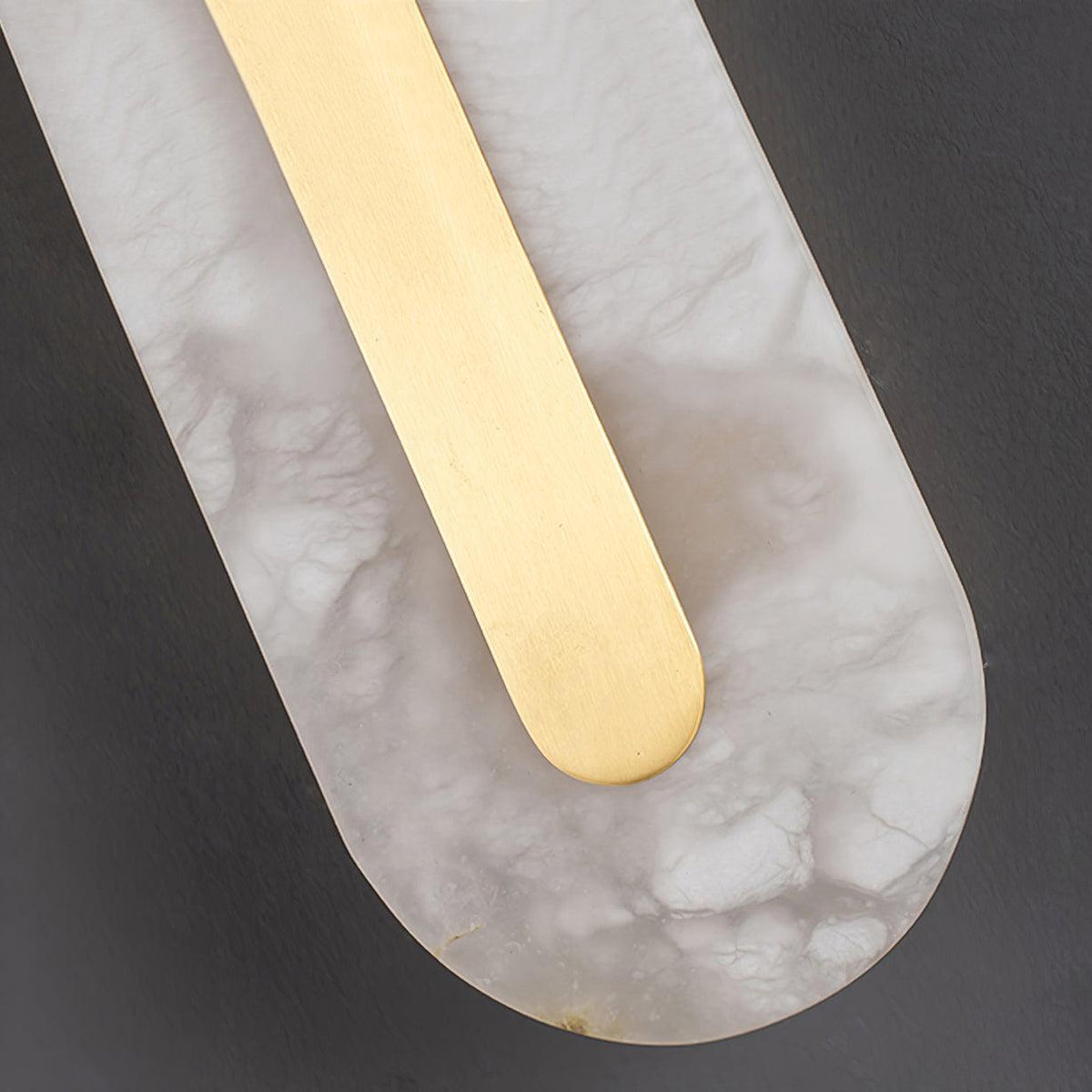 Selvia aplique de pared minimalista en alabastro