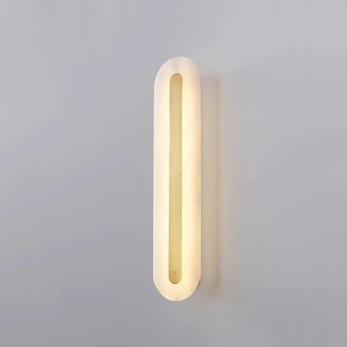 Selvia aplique de pared minimalista en alabastro