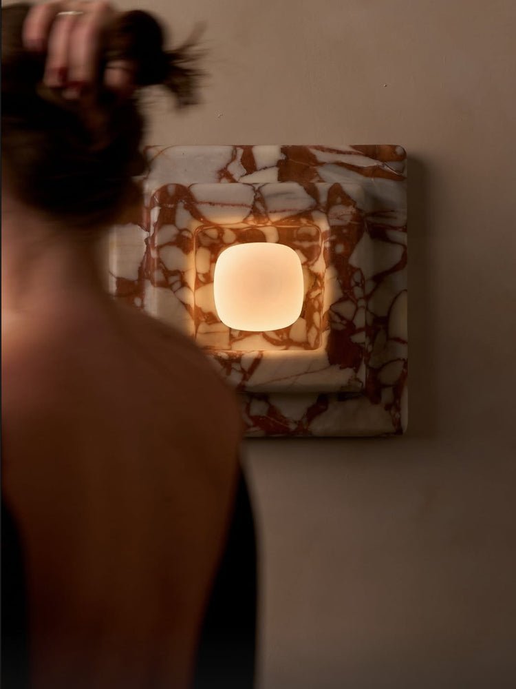 Ziv aplique de pared de mármol