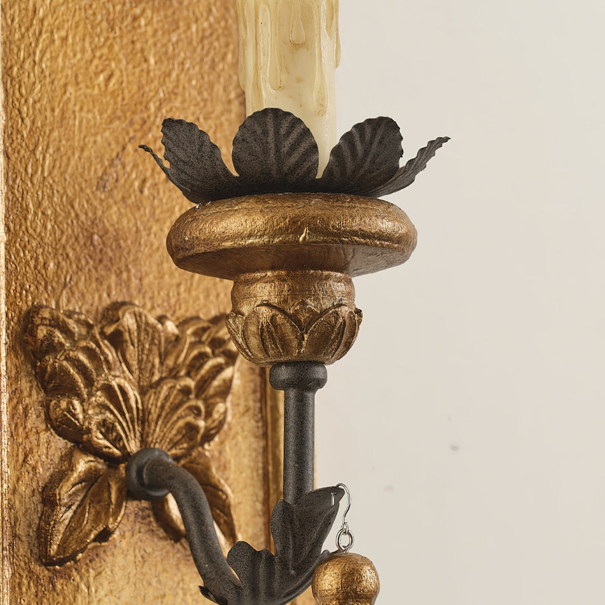 Aldearia aplique de pared Vintage Elegancia madera