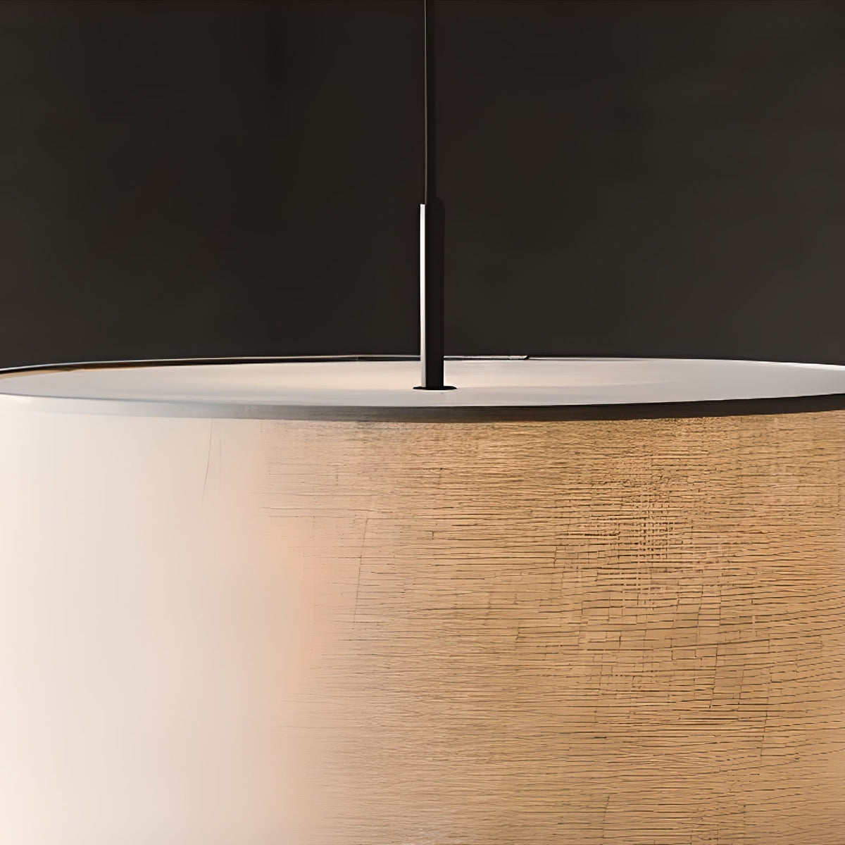 Ulphaa lámpara colgante moderna minimalista de tejido
